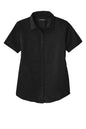 Ladies Short Sleeve SuperPro React ™ Twill Shirt