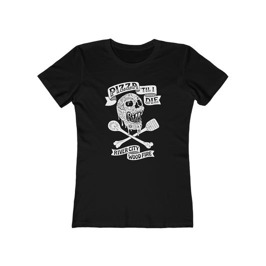 River City Women's Cotton T-Shirt - Pizza 'Til I Die