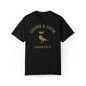 Crown & Crow Gold Logo Unisex Garment-Dyed T-shirt