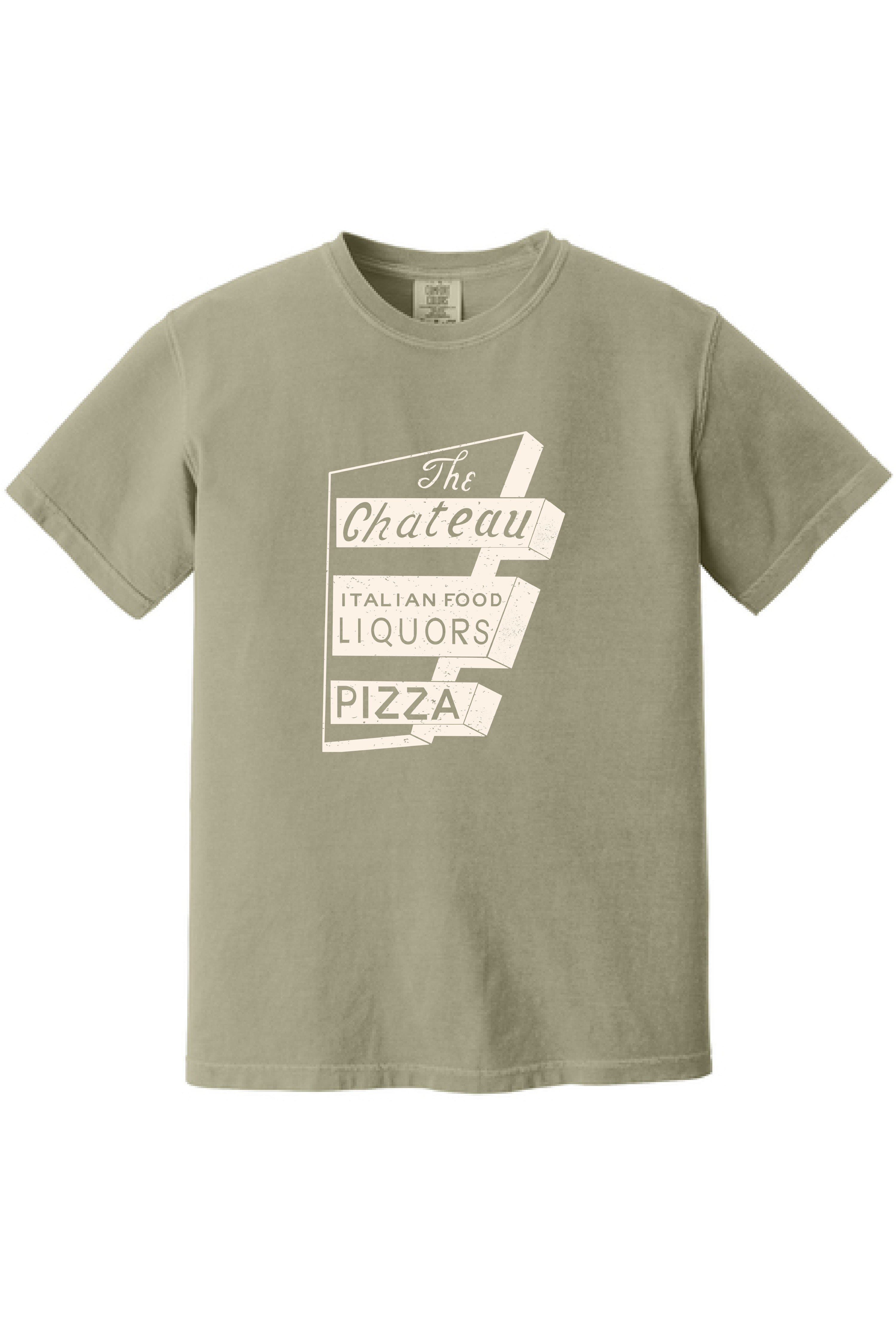 Chateau Throwback Sign Comfort Colors *Spring Colors* T-Shirt - Unisex