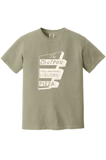 Chateau Throwback Sign Comfort Colors *Spring Colors* T-Shirt - Unisex