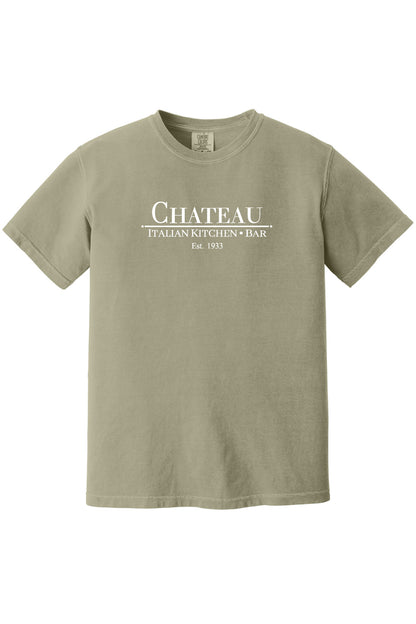 Chateau Italian Kitchen & Bar Large Logo Comfort Colors *Spring Colors* T-Shirt - Men