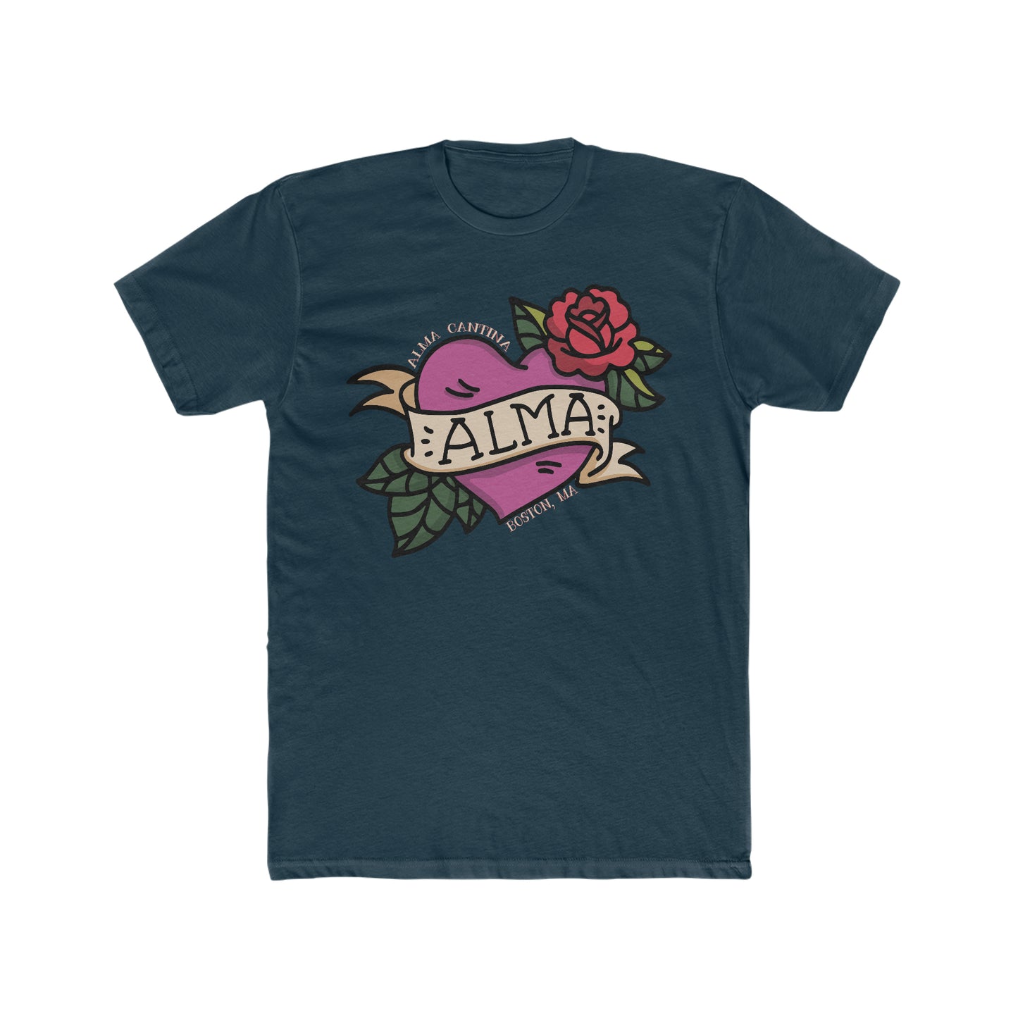 Alma Cantina Unisex T-Shirt - Traditional Heart