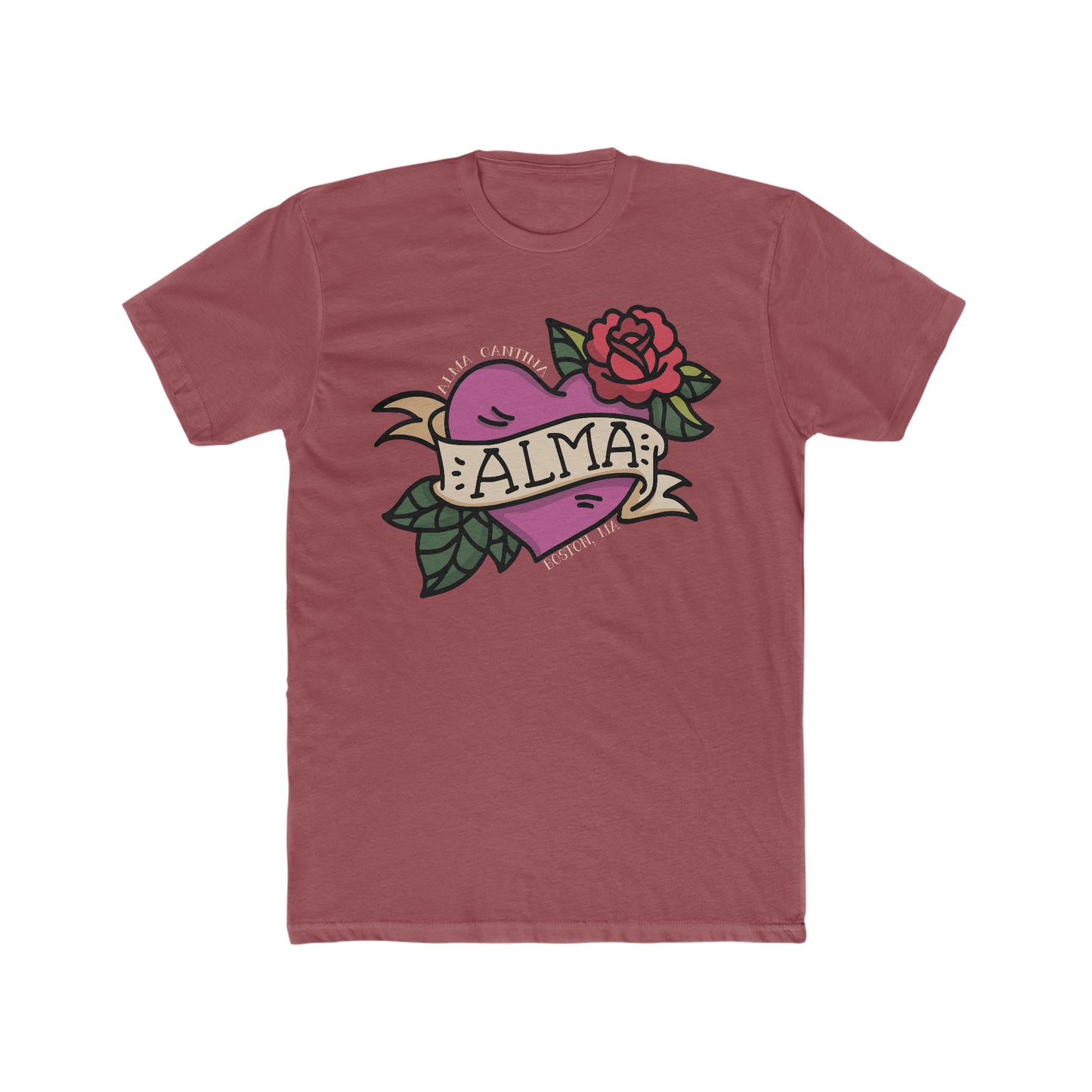 Alma Cantina Unisex T-Shirt - Traditional Heart