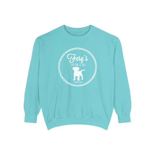 Ferg's Dog Park - Unisex Garment-Dyed Sweatshirt