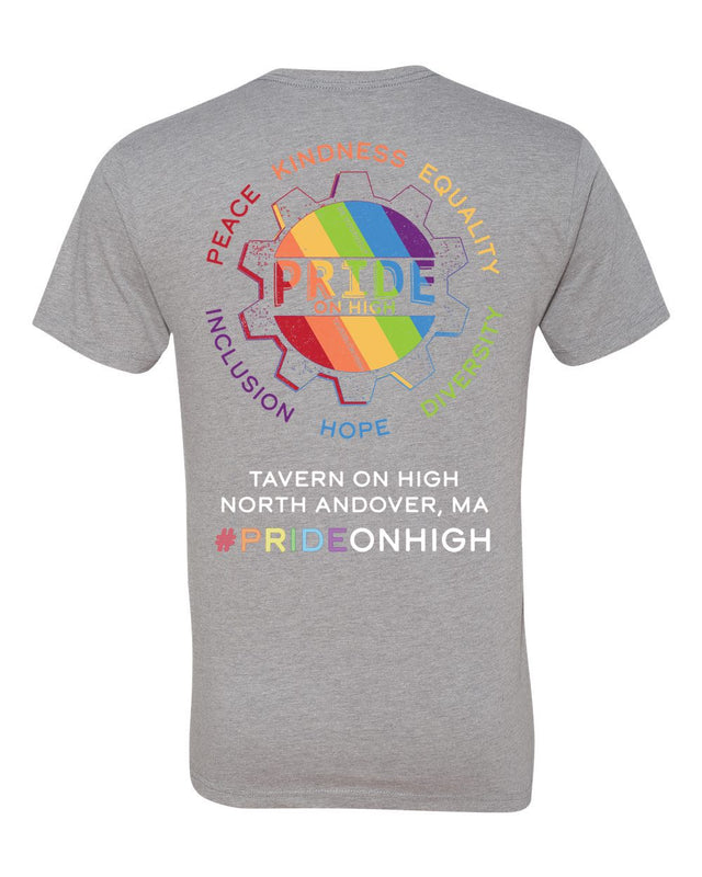 Pride On High Unisex V-Neck T-Shirt