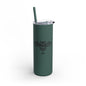 Hallowed Ground Night Owl Skinny Matte Tumbler, 20oz