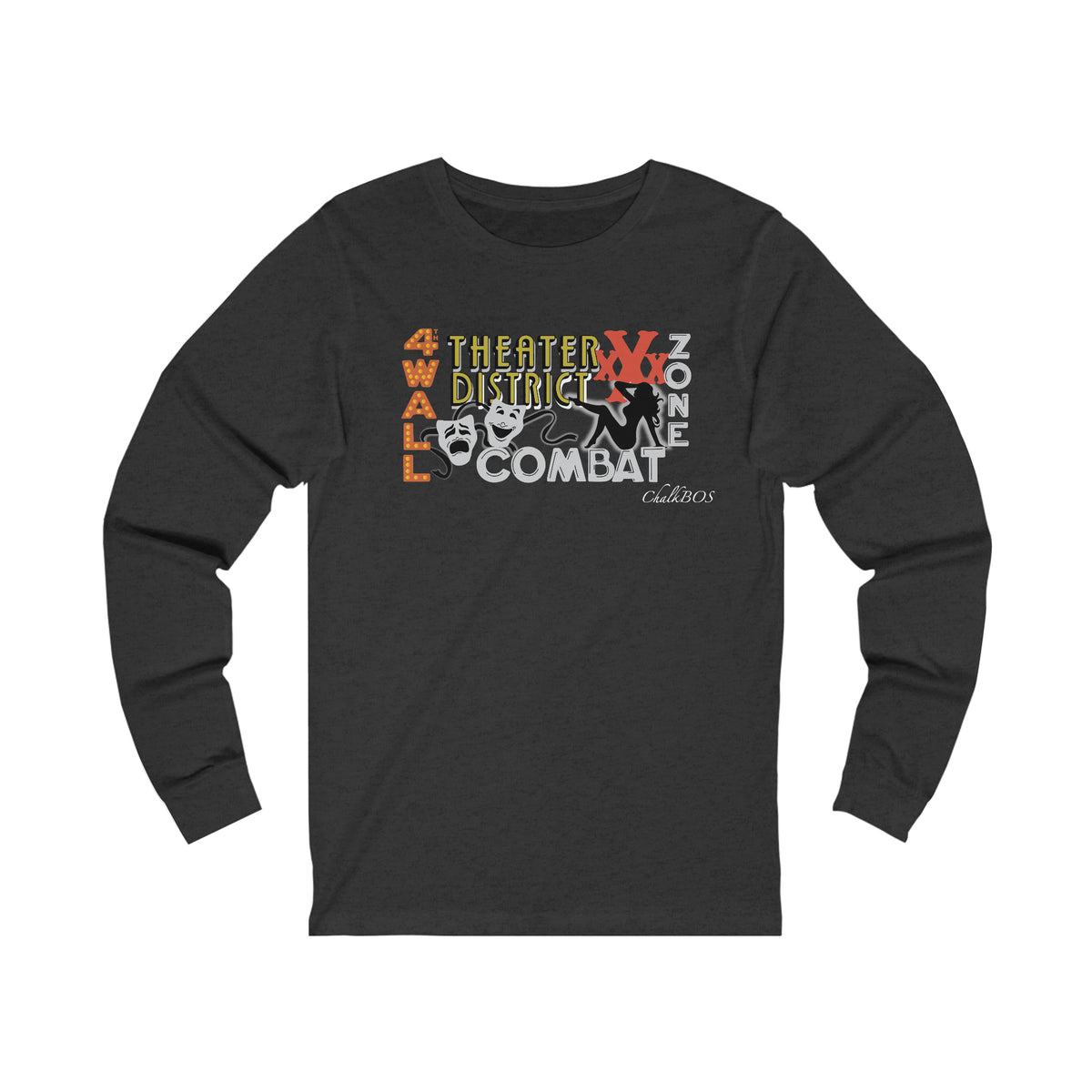 4th Wall Mens Jersey Long Sleeve Tee