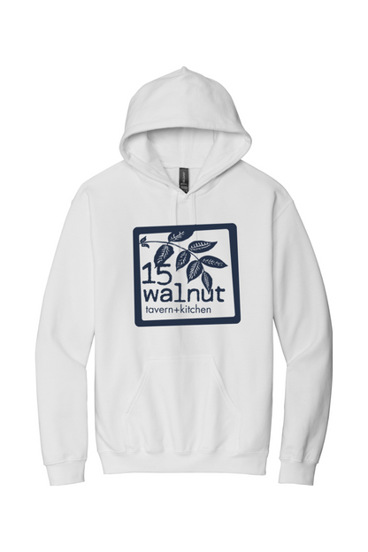 15 Walnut Large Logo Standard Hoodie - Unisex