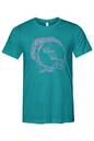 Velvet Vine Light Pink Logo Triblend T-Shirt - Mens