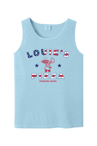 Louie's Pizza USA Comfort Colors Cotton Tank - Men's