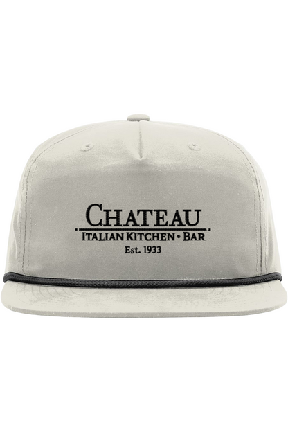 Chateau Italian Kitchen + Bar Snapback Rope Cap