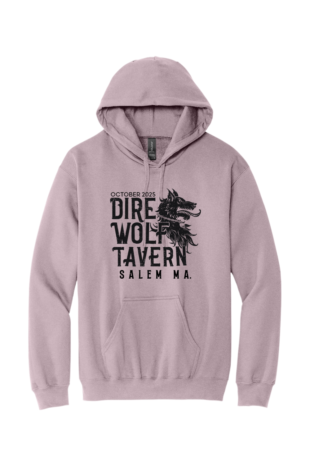 Dire Wolf Skull Chain October 2025 Standard Hoodie - Mens