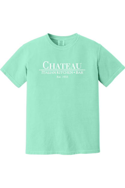 Chateau Italian Kitchen & Bar Large Logo Comfort Colors *Spring Colors* T-Shirt - Men