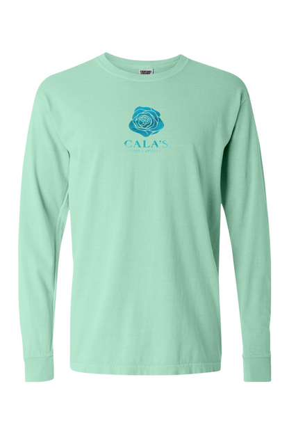 Cala's Rose Comfort Colors Long Sleeve T-Shirt - Unisex