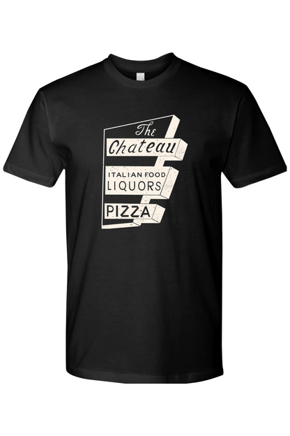 Chateau Throwback Sign Cotton T-Shirt - Unisex