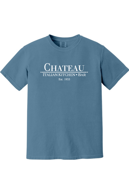 Chateau Italian Kitchen & Bar Large Logo Comfort Colors *Spring Colors* T-Shirt - Men