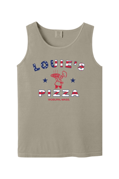 Louie's Pizza USA Comfort Colors Cotton Tank - Men's