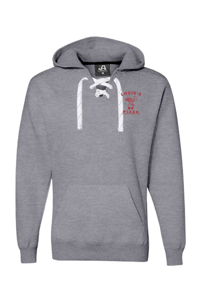 Louie's Pizza Sport Lace Preium Hoodie - Unisex