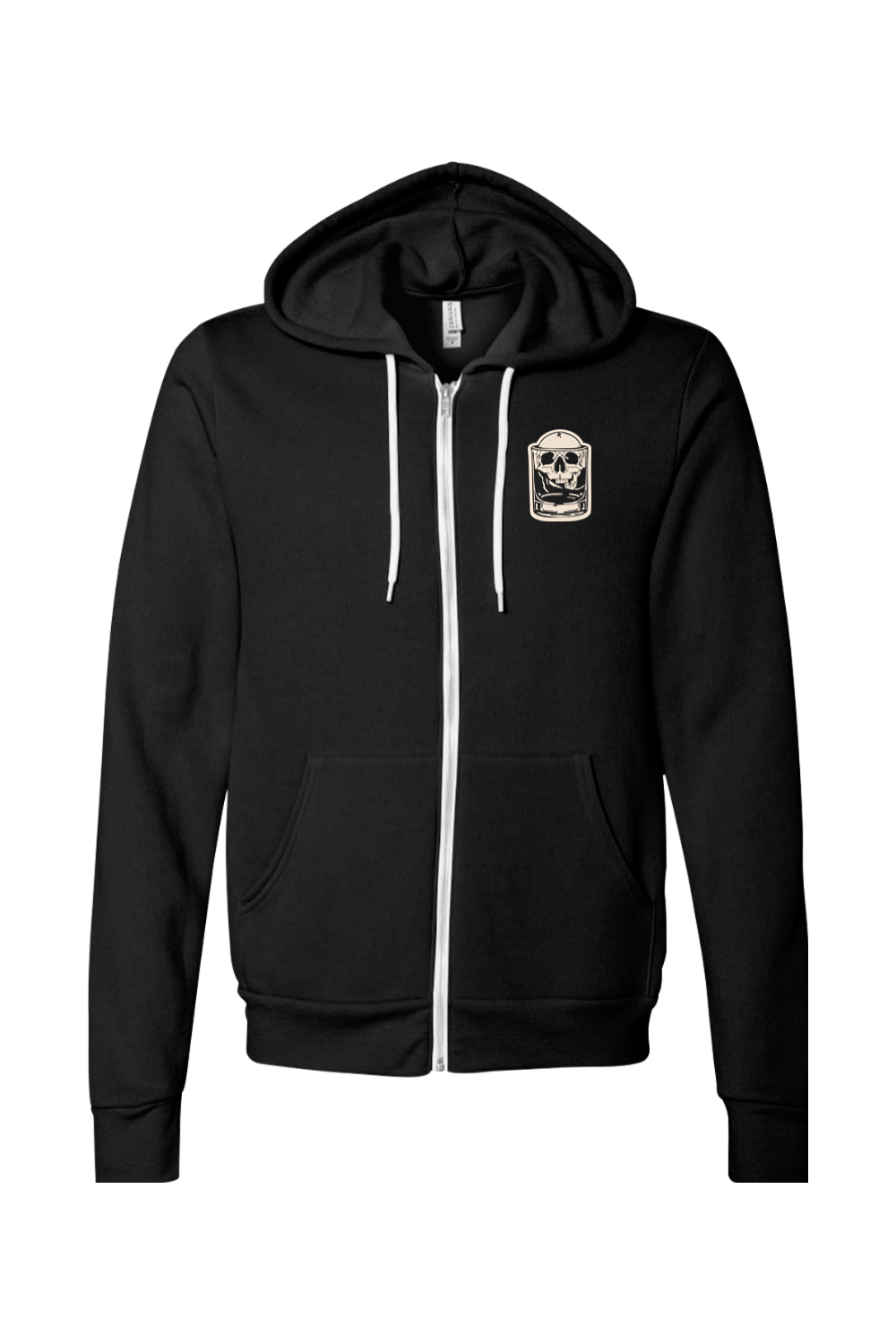 Hallowed Ground Skull October 2025 Sponge Fleece Full-Zip Hoodie - Unisex