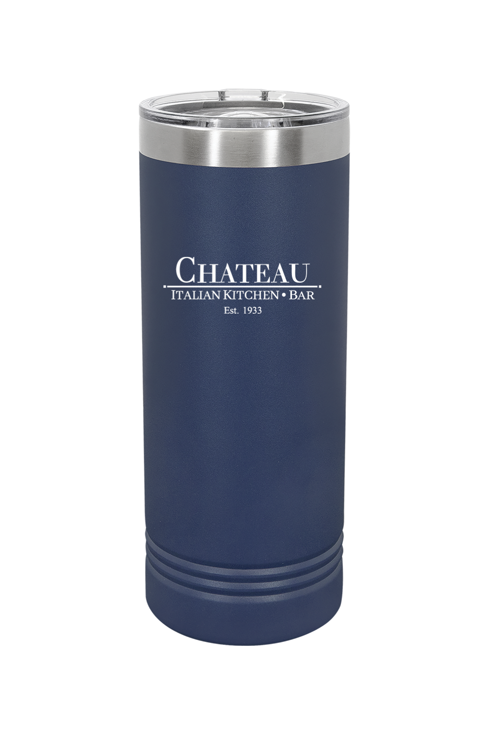 Chateau Italian Kitchen & Bar 22 oz. Skinny Tumbler with Slider Lid *Spring Colors*