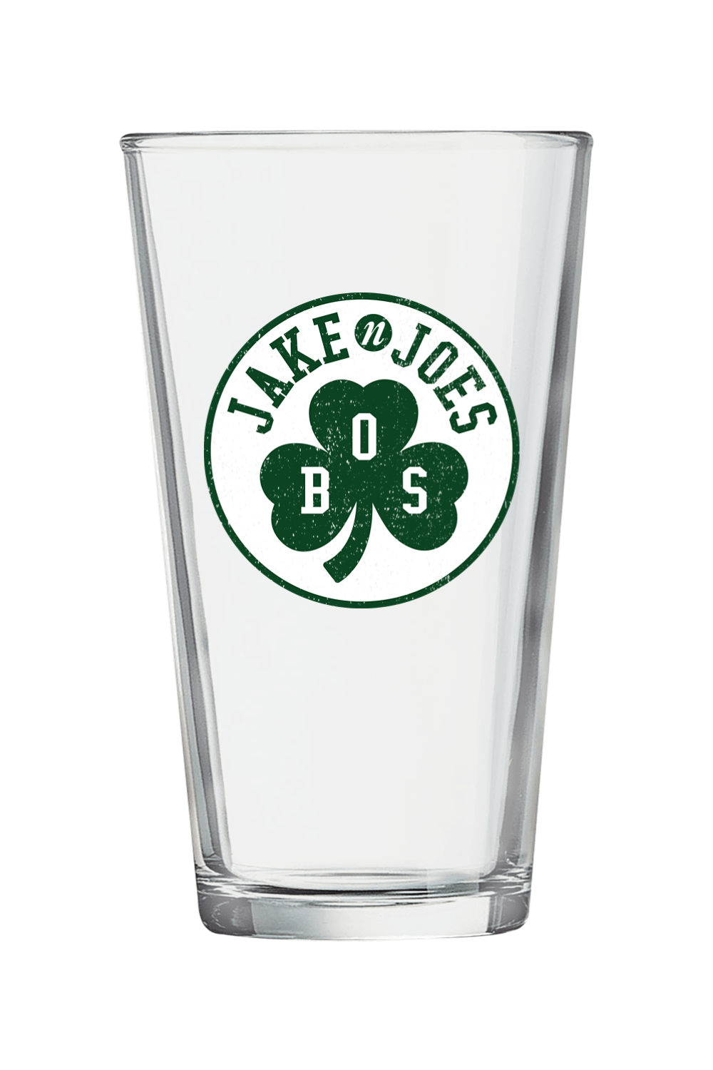 Jake n JOES Boston Irish Pint Glass