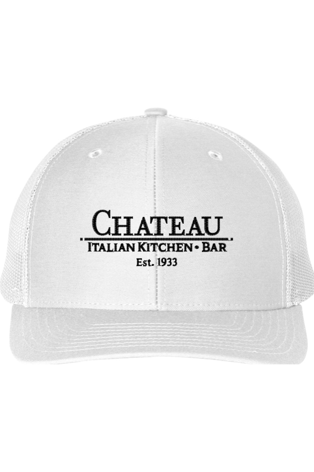 Chateau Italian Kitchen + Bar Snapback Trucker Cap