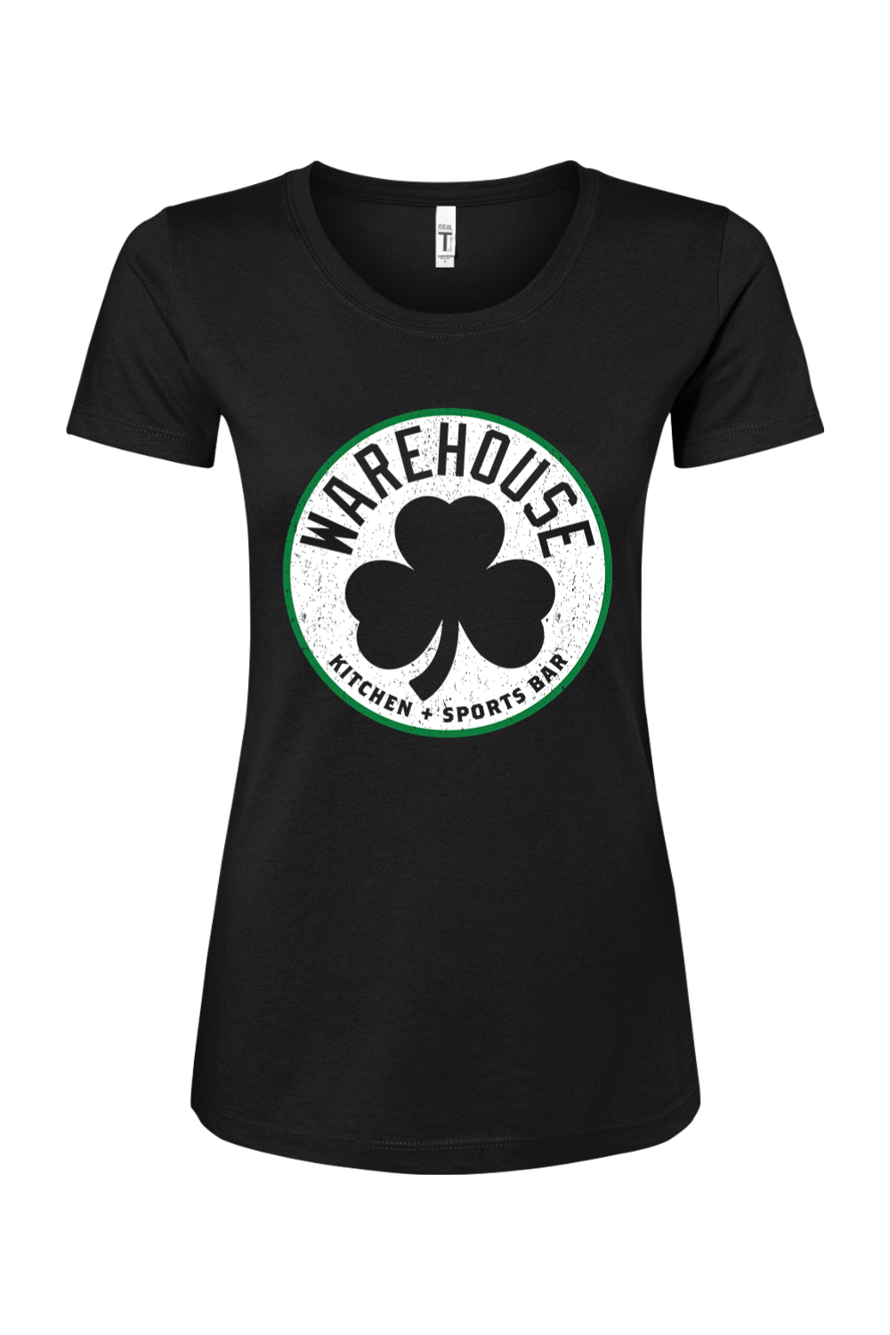 Warehouse Kitchen + Sports Bar Boston Clover Cotton Blend T-Shirt - Women's