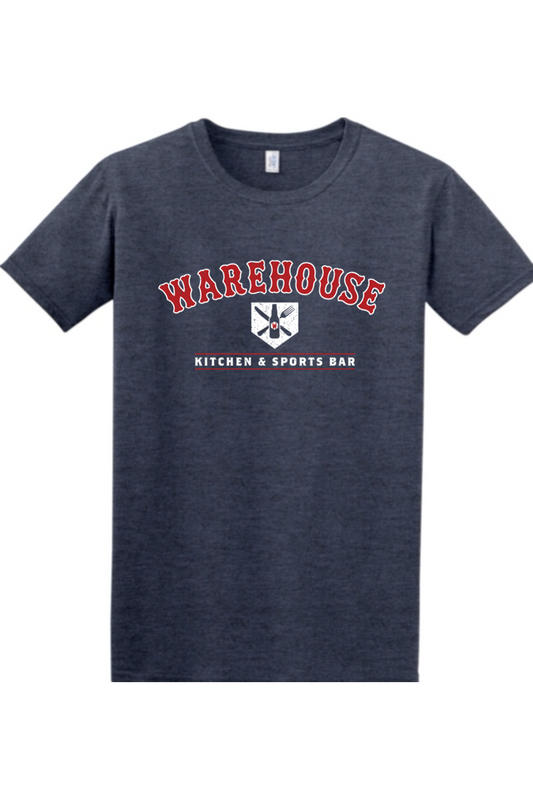 Warehouse Kitchen + Sports Bar Baseball Relaxed Fit Cotton T-Shirt - Unisex