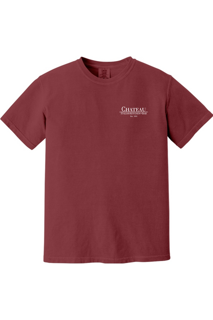 Chateau Italian Kitchen & Bar Small Logo Comfort Colors T-Shirt - Unisex Adult