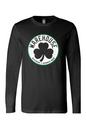 Warehouse Kitchen + Sports Bar Boston Clover Full Front Long Sleeve T-Shirt - Unisex
