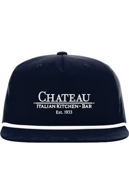 Chateau Italian Kitchen + Bar Snapback Rope Cap