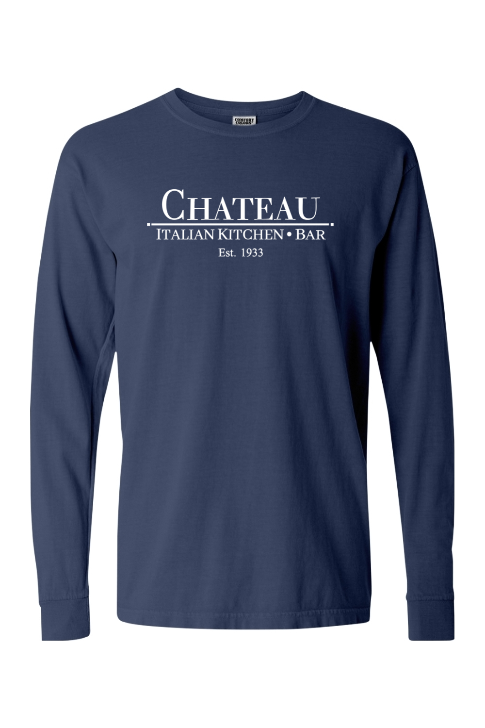 Chateau Italian Kitchen & Bar Large Logo Comfort Colors T-Shirt - Unisex