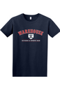 Warehouse Kitchen + Sports Bar Baseball Relaxed Fit Cotton T-Shirt - Unisex