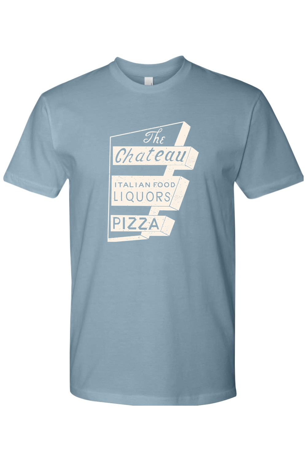 Chateau Throwback Sign Cotton T-Shirt - Unisex