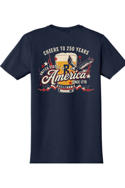Barrett's Alehouse Cheers to 250 Years Cotton T-Shirt - Men's