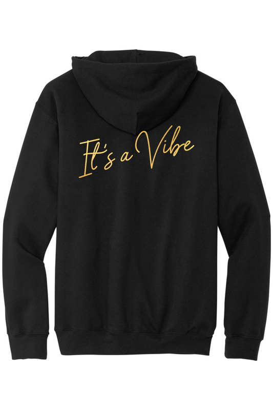 Velvet Vine Gold Logo Sponge Fleece Hoodie - Mens