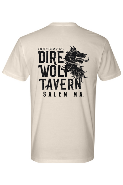 Dire Wolf Tavern Skull Chain 100% Cotton T-Shirt - Unisex