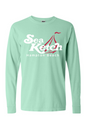 Sea Ketch Full Sail Comfort Colors Long Sleeve T-Shirt - Unisex