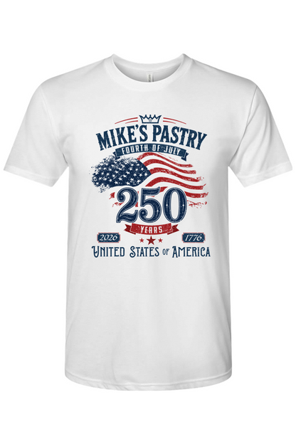 Mike's Pastry Celebrates 250 Years of the USA Triblend T-Shirt - Men's