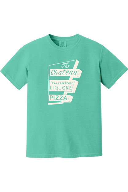 Chateau Throwback Sign Comfort Colors *Spring Colors* T-Shirt - Unisex