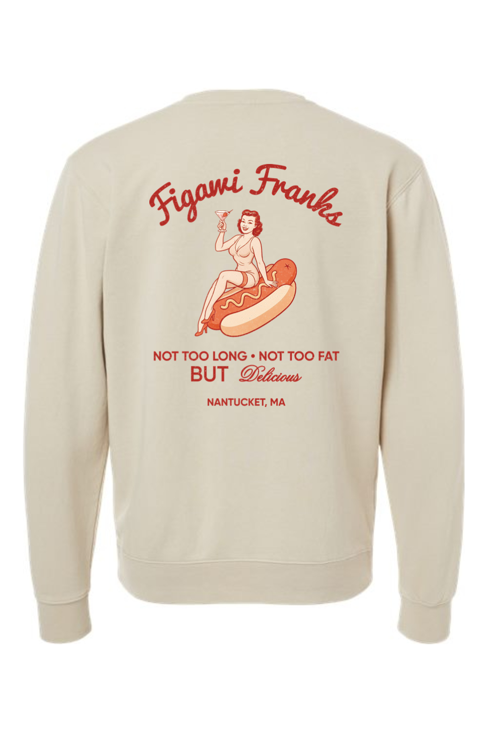 Figawi Franks Pigment-Dyed Crewneck Sweatshirt - Unisex