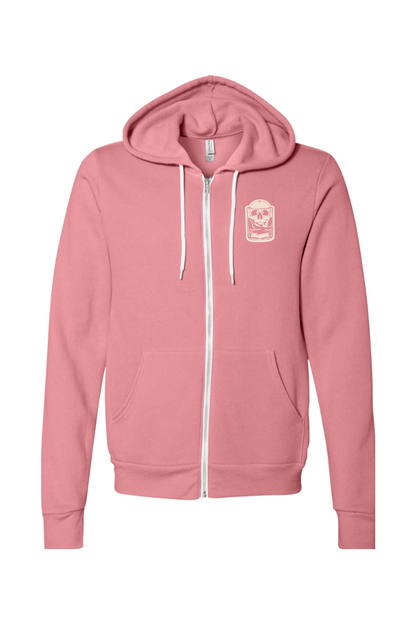 Hallowed Ground Skull October 2025 Sponge Fleece Full-Zip Hoodie - Unisex
