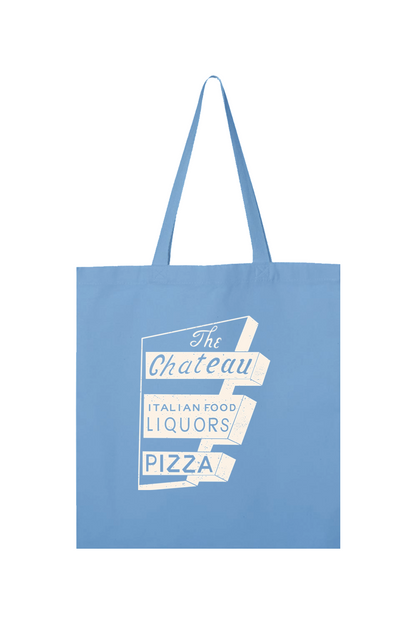 Chateau Throwback Sign Cotton Canvas Tote