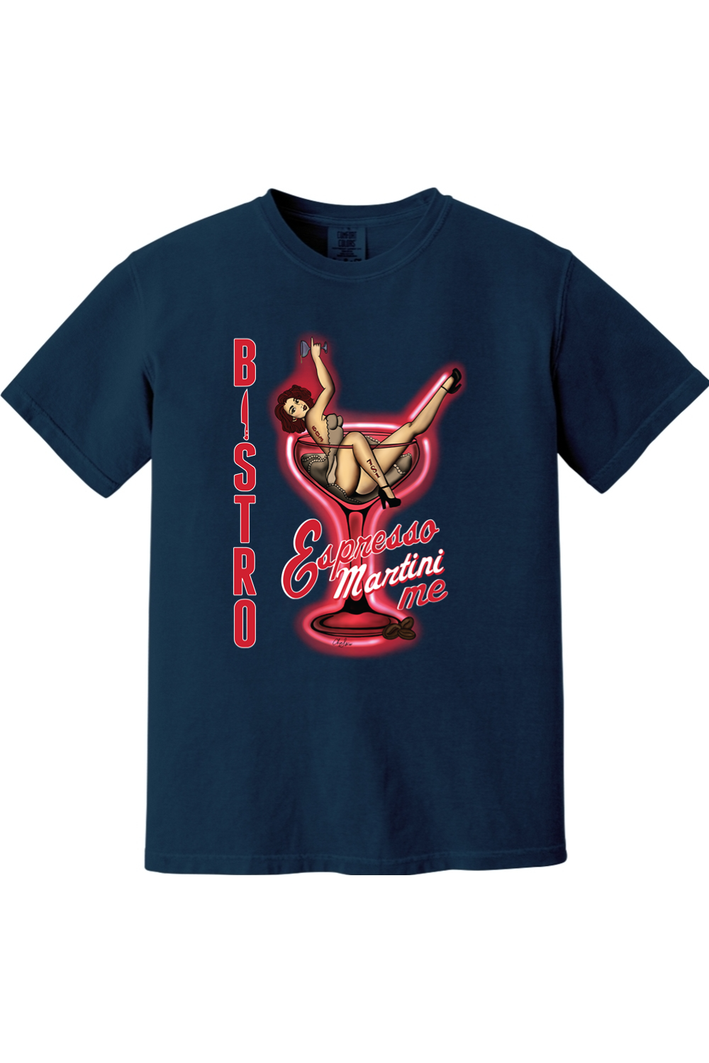 Bistro 781 Espresso Martini Me Comfort Colors T-Shirt - Unisex