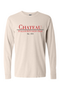 Chateau Italian Kitchen & Bar Large Logo Comfort Colors Long Sleeve T-Shirt - Unisex