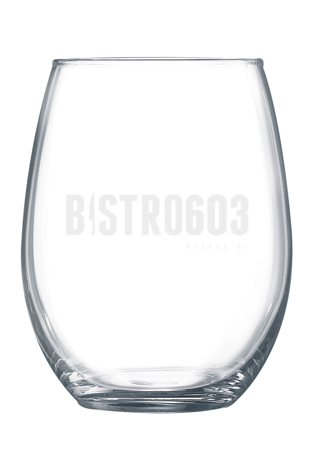 Bistro603 - 15 oz. Stemless Wine Glass