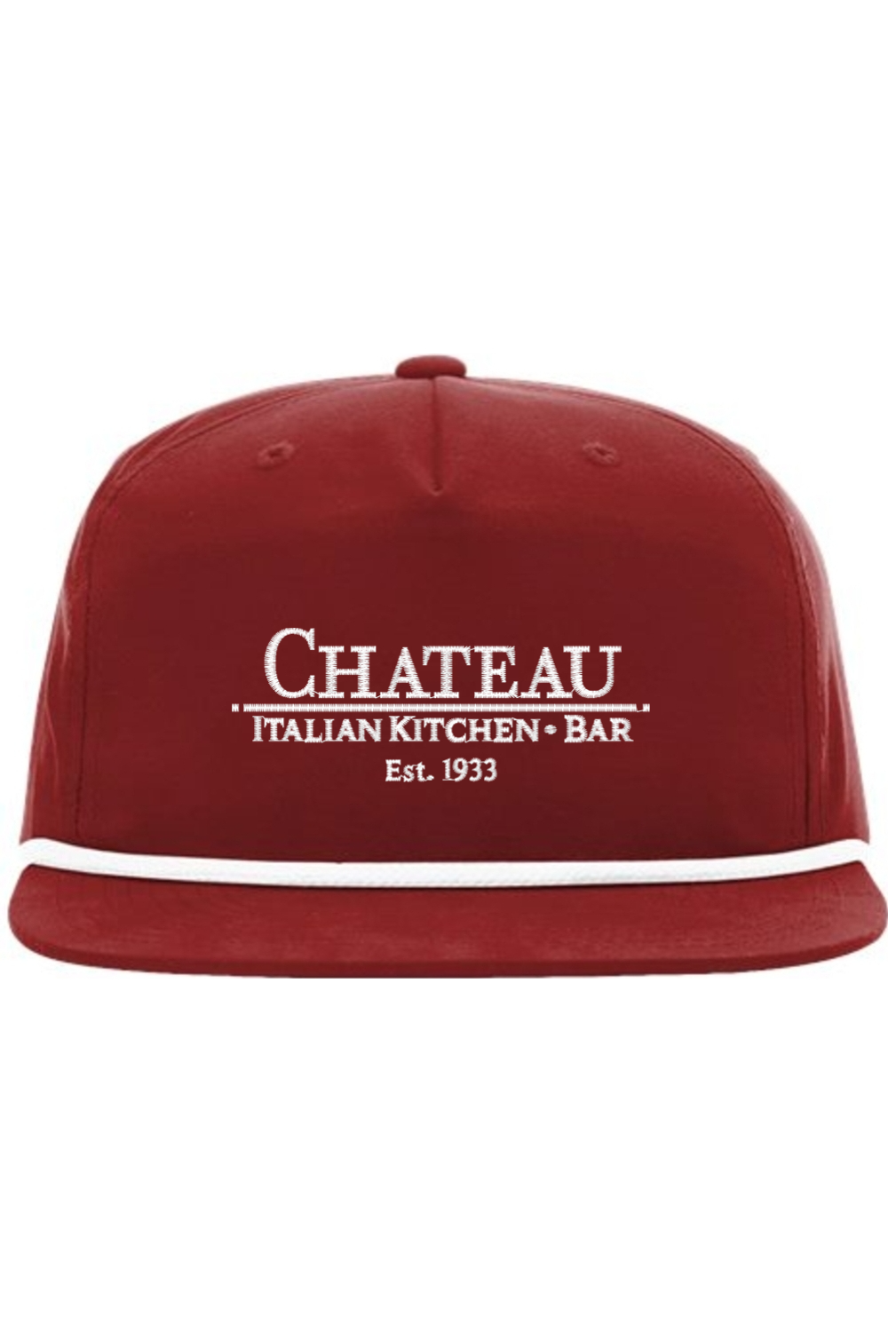 Chateau Italian Kitchen + Bar Snapback Rope Cap