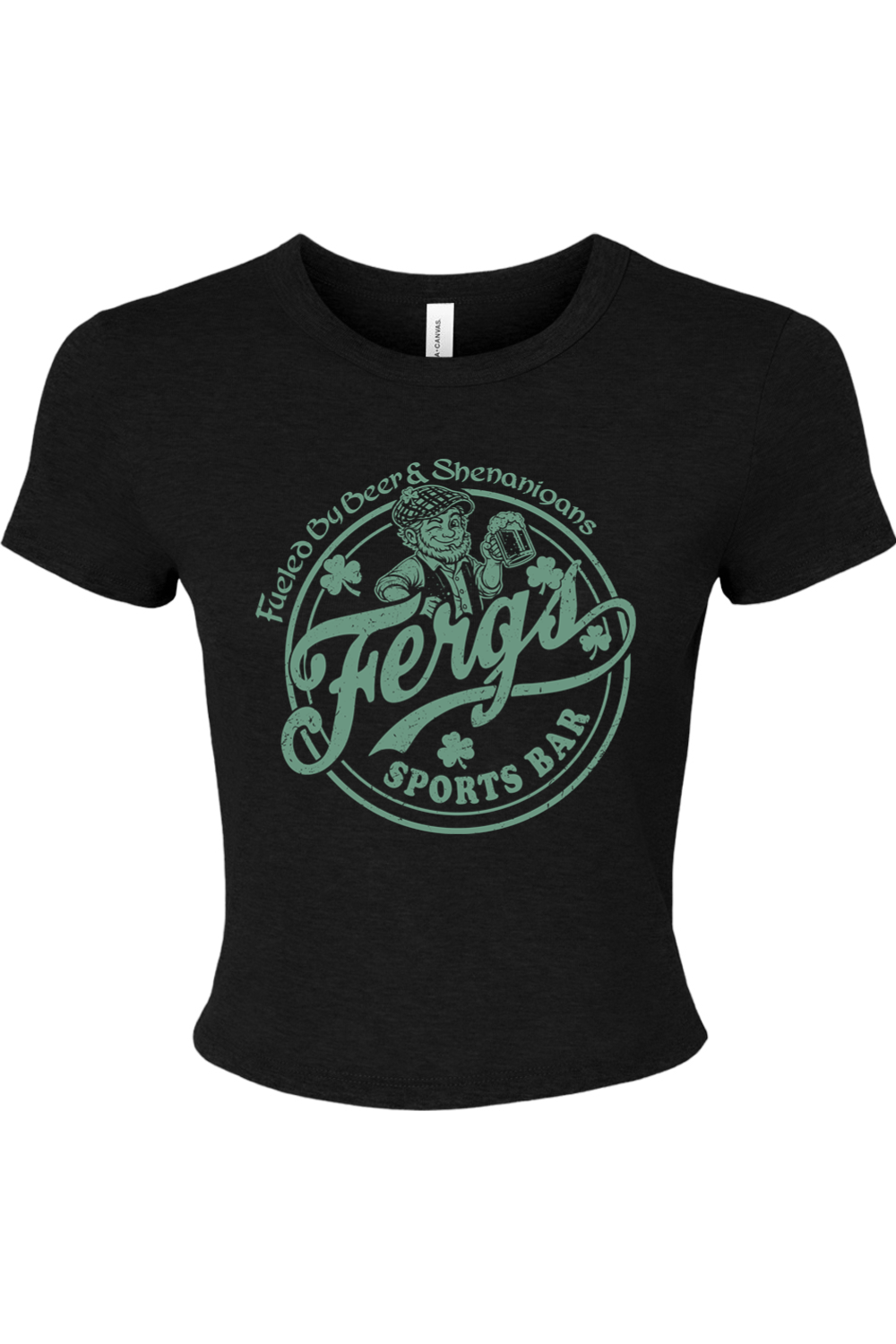 Ferg's Beer & Shenanigans Rib Baby Tee - Women's *Limited Stock*