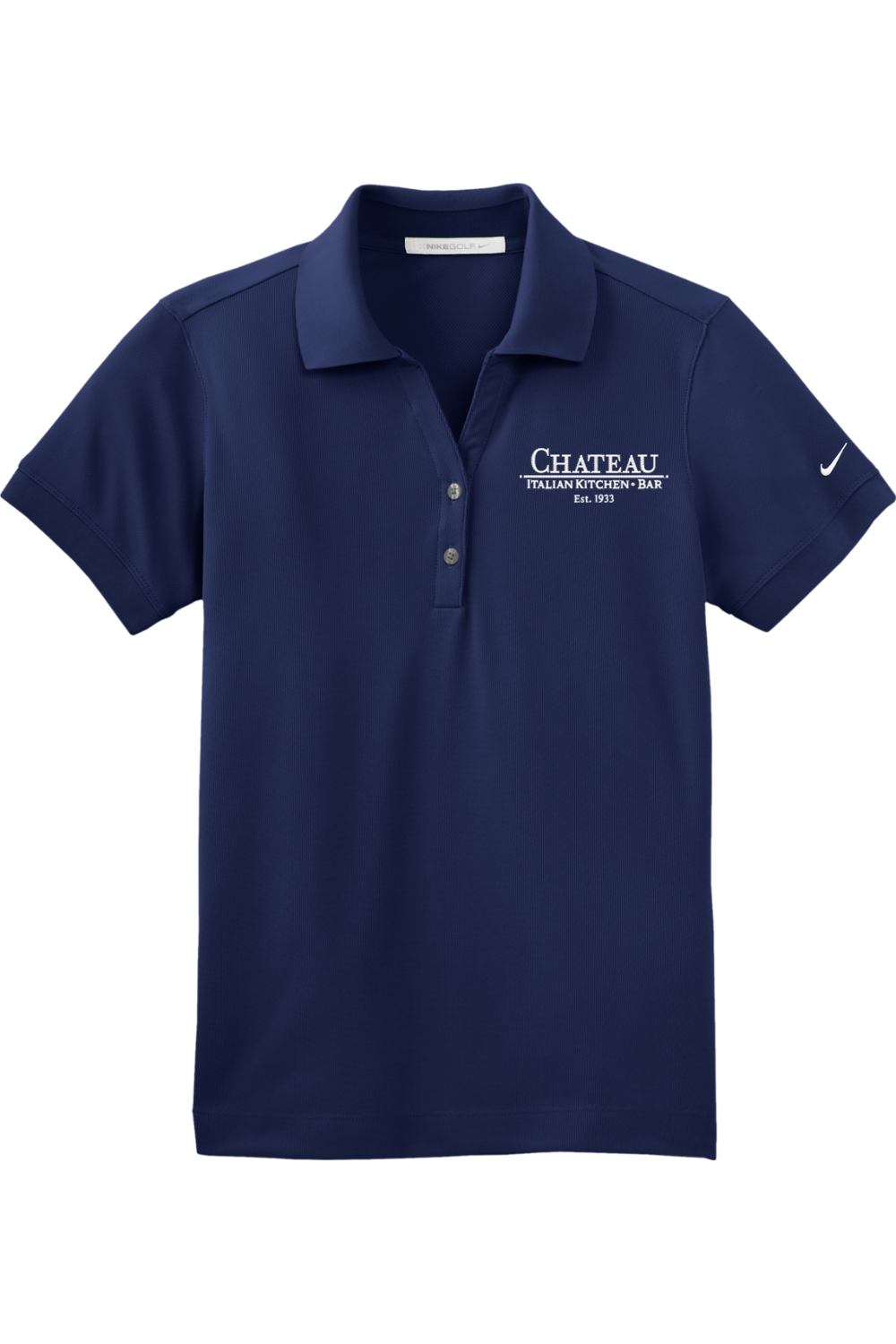 Chateau Italian Kitchen & Bar Embroidered Nike Dri-FIT Classic Polo - Women's